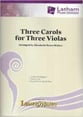 Three Carols for Three Violas cover